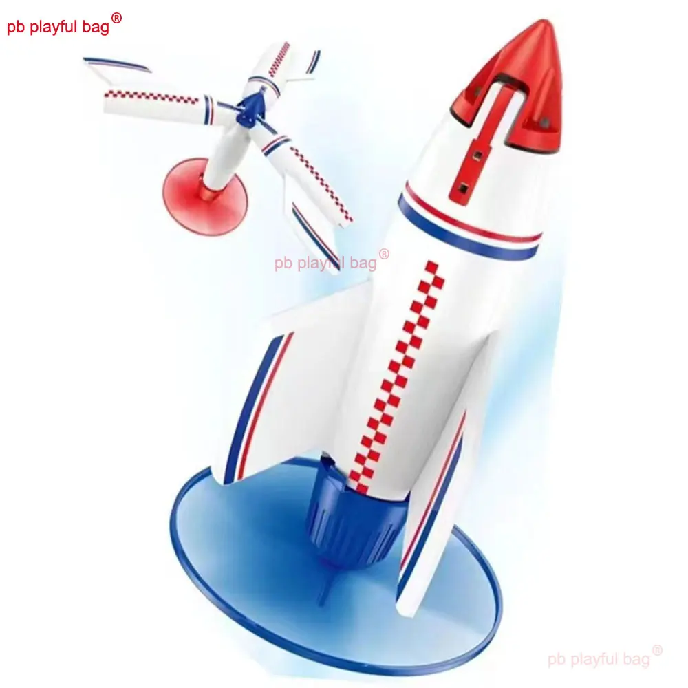 Nuovi bambini Space Rocket Electric Flying Foam Rocket rotazione automatica giocattoli sportivi all'aperto regali per il tempo libero VG173