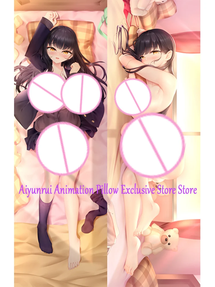 

Anime Dakimakura Pillow Case Anna Yamada Sexy and Busty Beautiful Girl Double-Sided Halloween Decoration