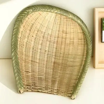 

Bamboo Vegetable Basket H woven Draining Basket Kitchen ganizer Fruit Holder Reusable Easy Clean Sturdy Storage