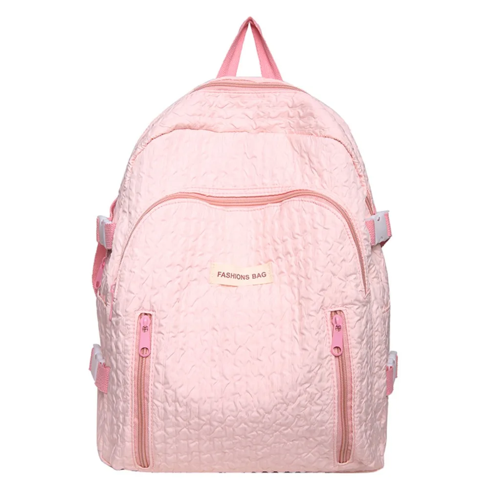 

Прочный однотонный школьный рюкзак для студентов, простой рюкзак ярких цветов, большой вместительный водонепроницаемый рюкзак, рюкзак для колледжа, уличный рюкзак