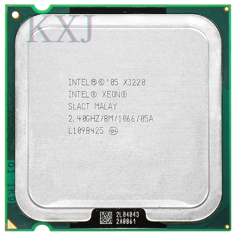 Intel Xeon-CPU X3220, 2,4 GHz/ LGA 775 /8MB, caché L2/quad-CORE/105W, envío gratis