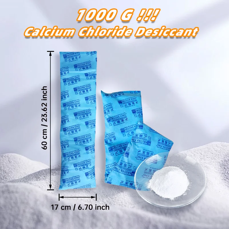 1kg Calcium Chloride Moisture Absorbing Bag,Prevent Moisture Mold Of Household,lBasement,Weapon,Car,Wardrobes Deshumidificador