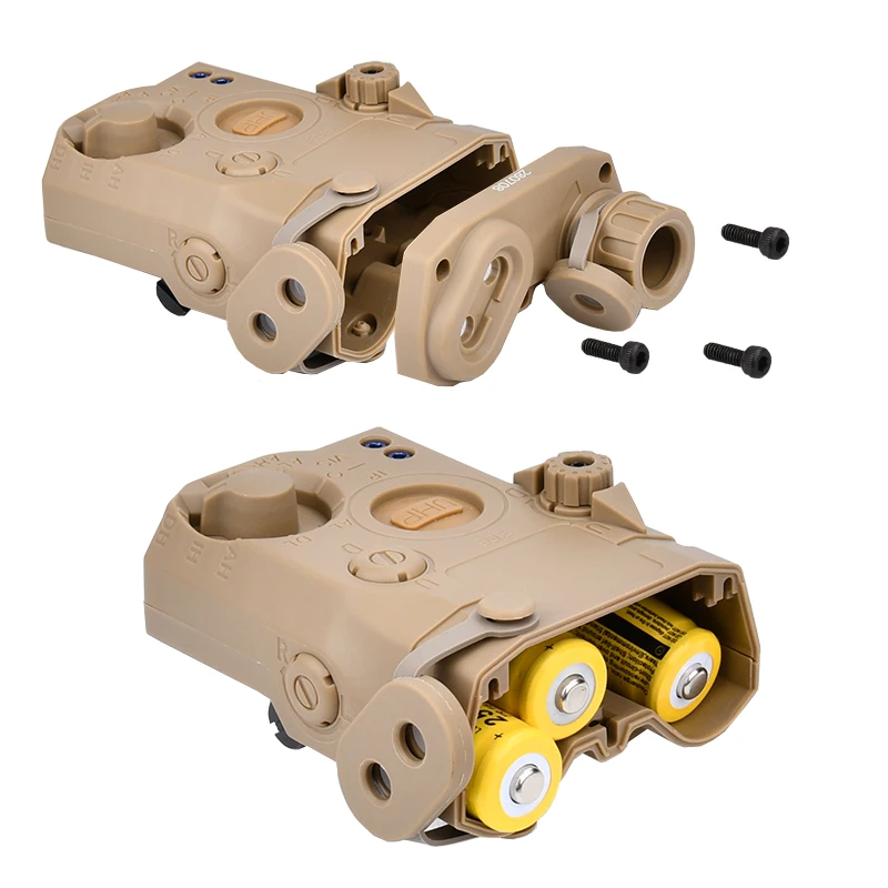 Tactical PEQ NGAL DBAL A2 MAWL C1 Dummy Laser Box 16340 CR123A Battery Case No function Fit Hunting 20mm Rail Decorative Weapon