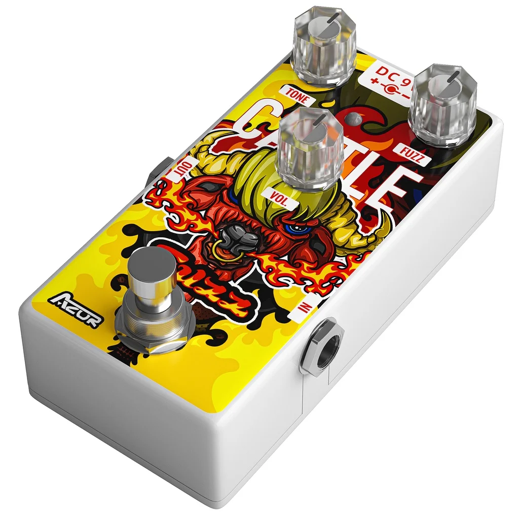 

12 Zodiac Series AZOR AP-501 Cattle Fuzz Guitar Pedal Effect Fuzz Pedal Good Quality Guitar Accessories Guitar Effects