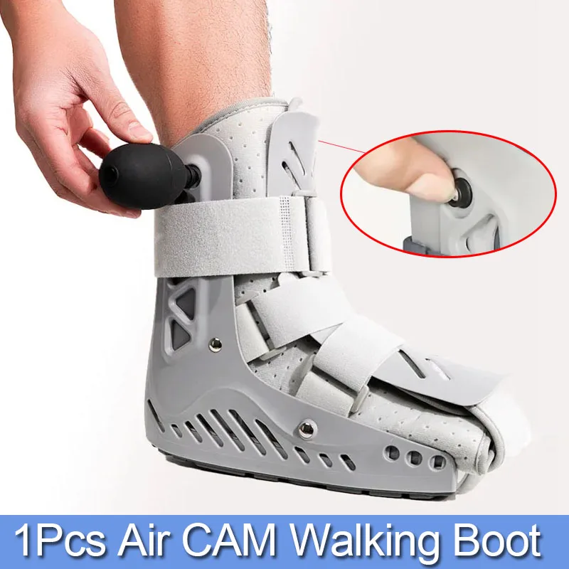 

Inflatable Walker Boot-For Foot Injury Ankle Fracutre Sprain-Adjustable Air CAM Walking Boot fot Left and Right