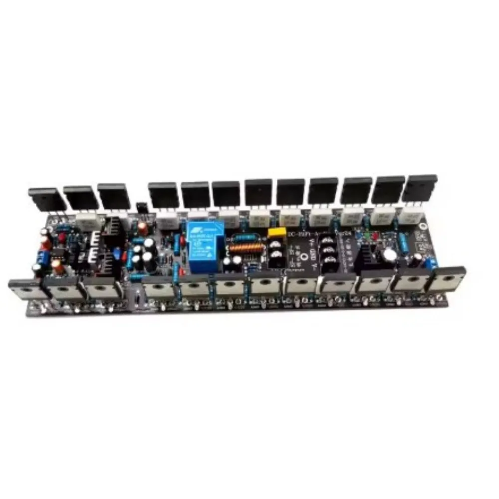 200W single-channel power amplifier board 943+5200 high-power transistor rear-stage upgraded version
