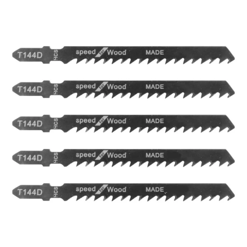 517A Высокие характеристики 5pcs t Shank Cutter инструмент, подходящий для точной резки деревянного пластикового алюминиевого
