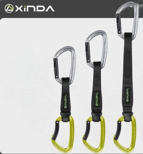 Xinda H Series Fast-Hanging Positioning Lanyard Mountain Climbing Lock Outdoor Safety Protection Durable Polyester 100kg