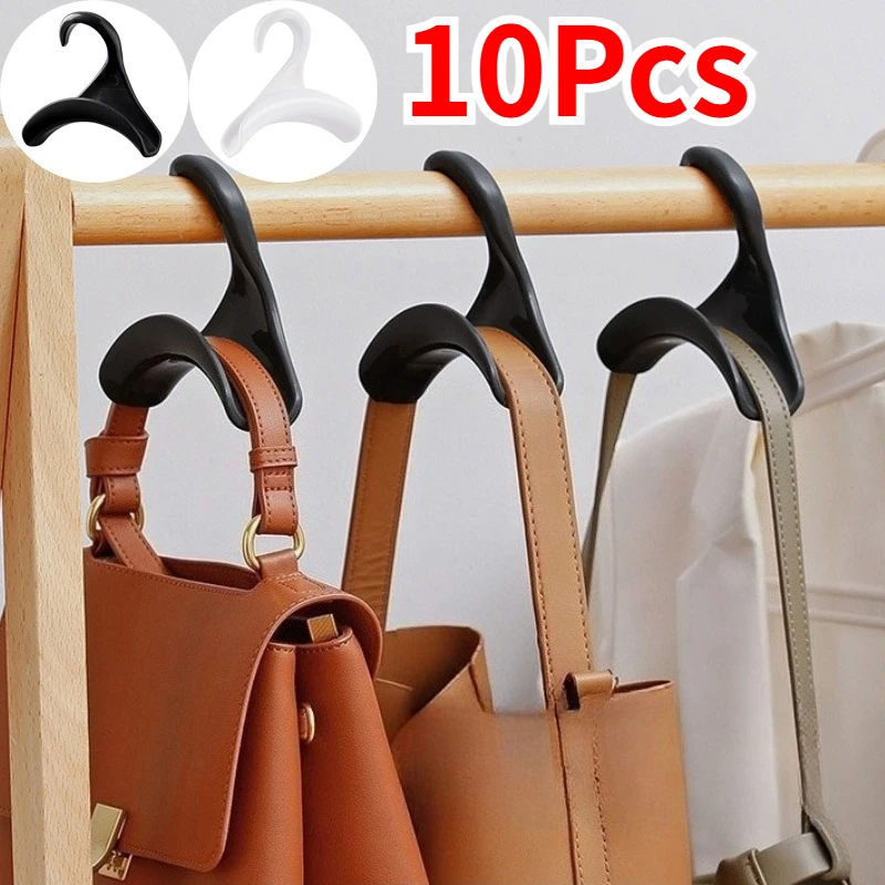 10Pcs Purse Hanger Hooks Bag Rack Holder Handbag Hangers Organizer Hanging Hooks for Home Storage Tote Bag Backpacks