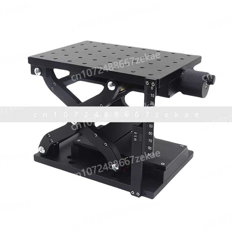 Z-محور مقص دليل رفع منضدة كبيرة السكتة الدماغية كبيرة تحميل رفع انزلاق الجدول التجربة البصرية دليل الدقة #1