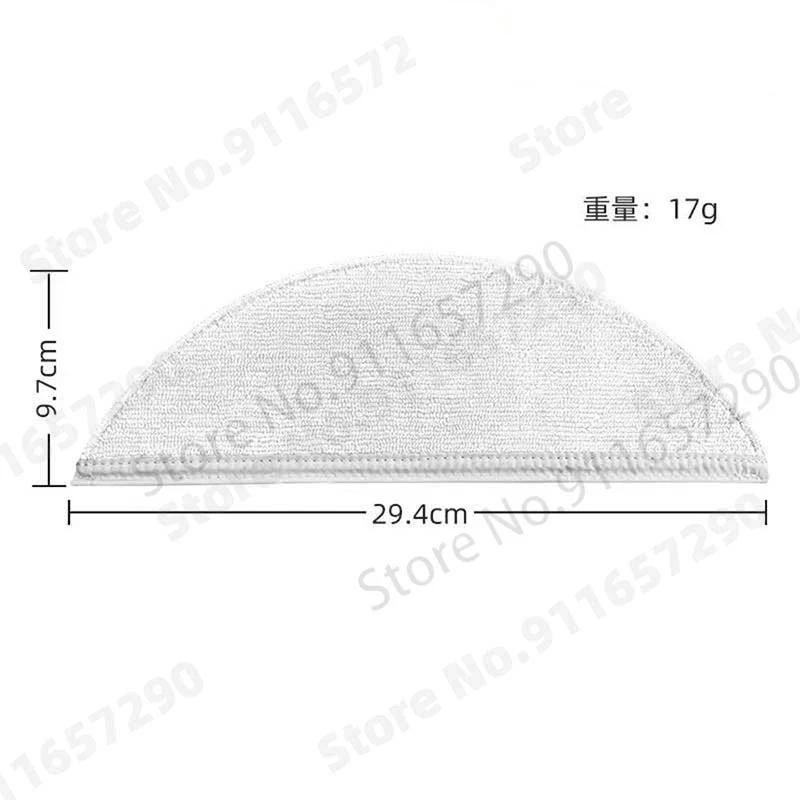 For XiaoMi Mijia Lydsto R1 R1A Main Brush HEPA Filter Side Brush Dust Bag Mop Cloth Spare Parts Robot Vacuum Cleaner Accessories