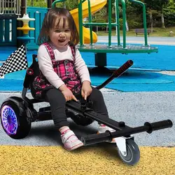 Hoverboard Seat Attachment For 6.5 -10 Inch Hover Board Gokart Conversion Kit Accessory Go-Cart For Kids Or Adults