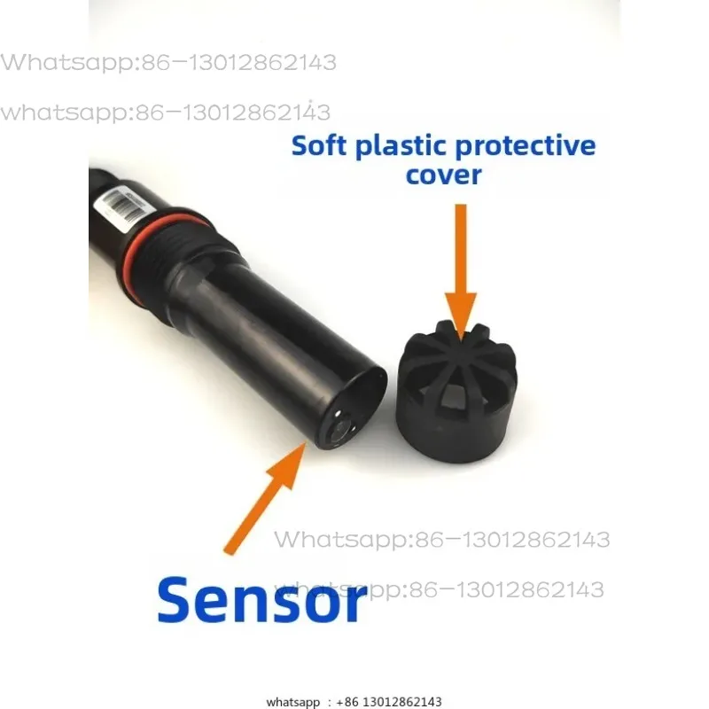 Fluorescence optical dissolved oxygen+PH value+temperature three in one digital sensor for aquaculture