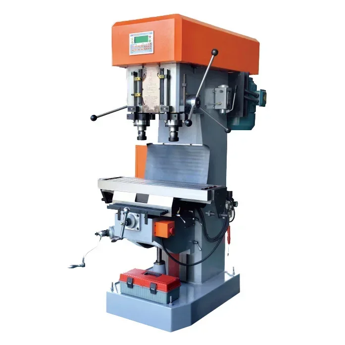 Special purpose machine semi automatic drilling and tapping