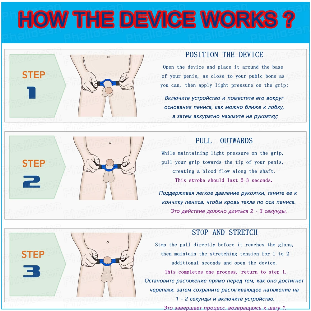 New Design Penis Enlargement Device for penis growth, improved and long-lasting erections Tool by jelqing exercises