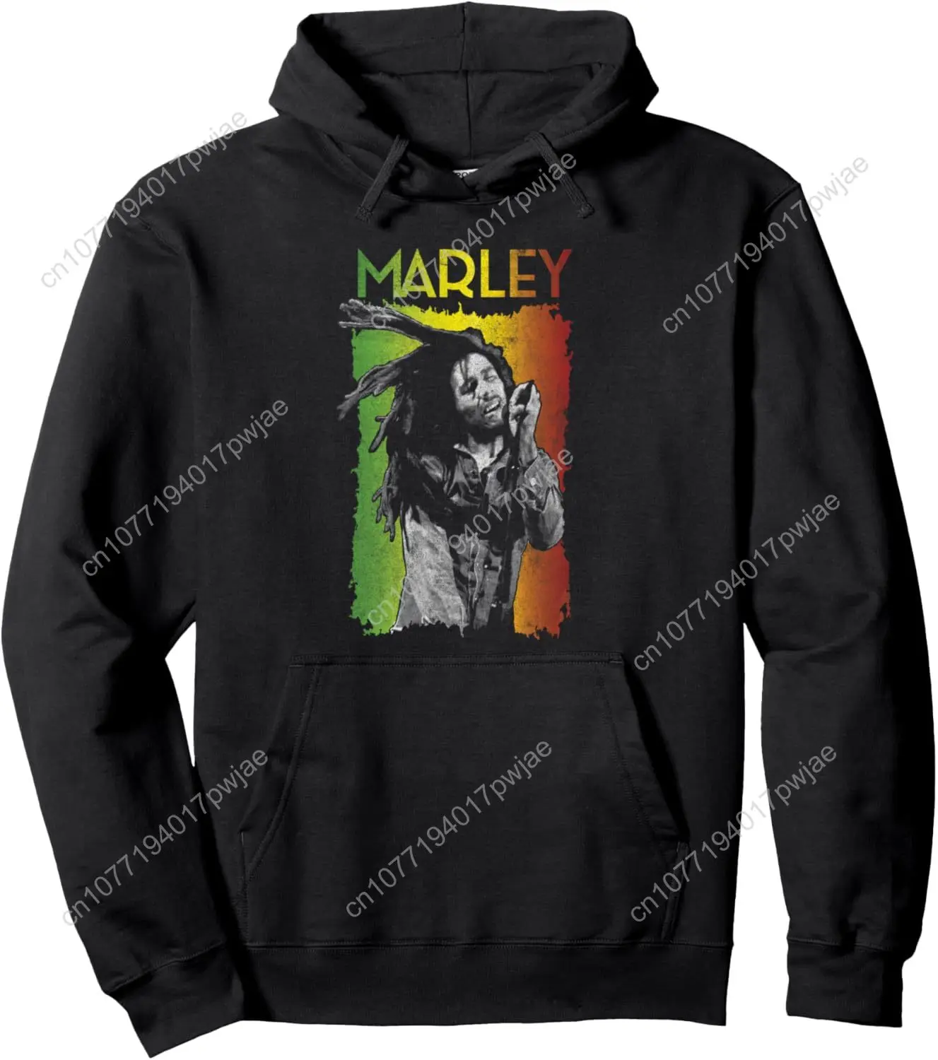 

Official Bob Marley Singing Photo Pullover Hoodie