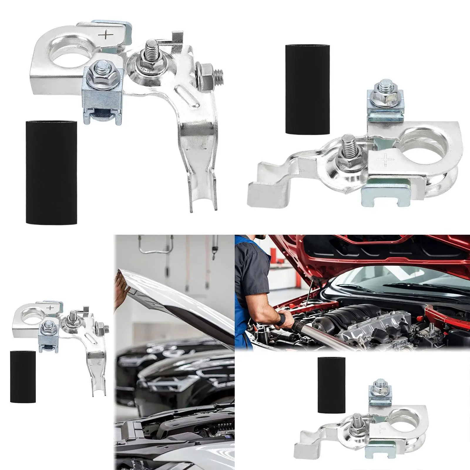 

7T4Z-14450-a Heavy Duty Alloy Positive Battery Terminal Clamp for Ford
