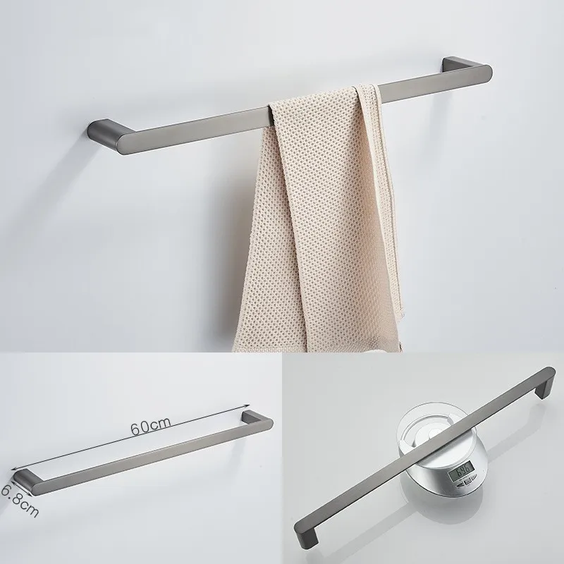 For hotel wall-mounted bathroom 304 stainless steel single tower rack heater rack modern design