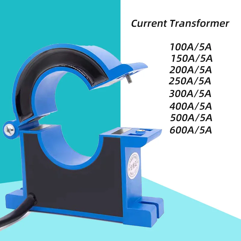 

Трансформатор тока 500A/5A AC 1000A/5A AC 2000A/5A Трансформатор открытого типа для защитного трансформатора