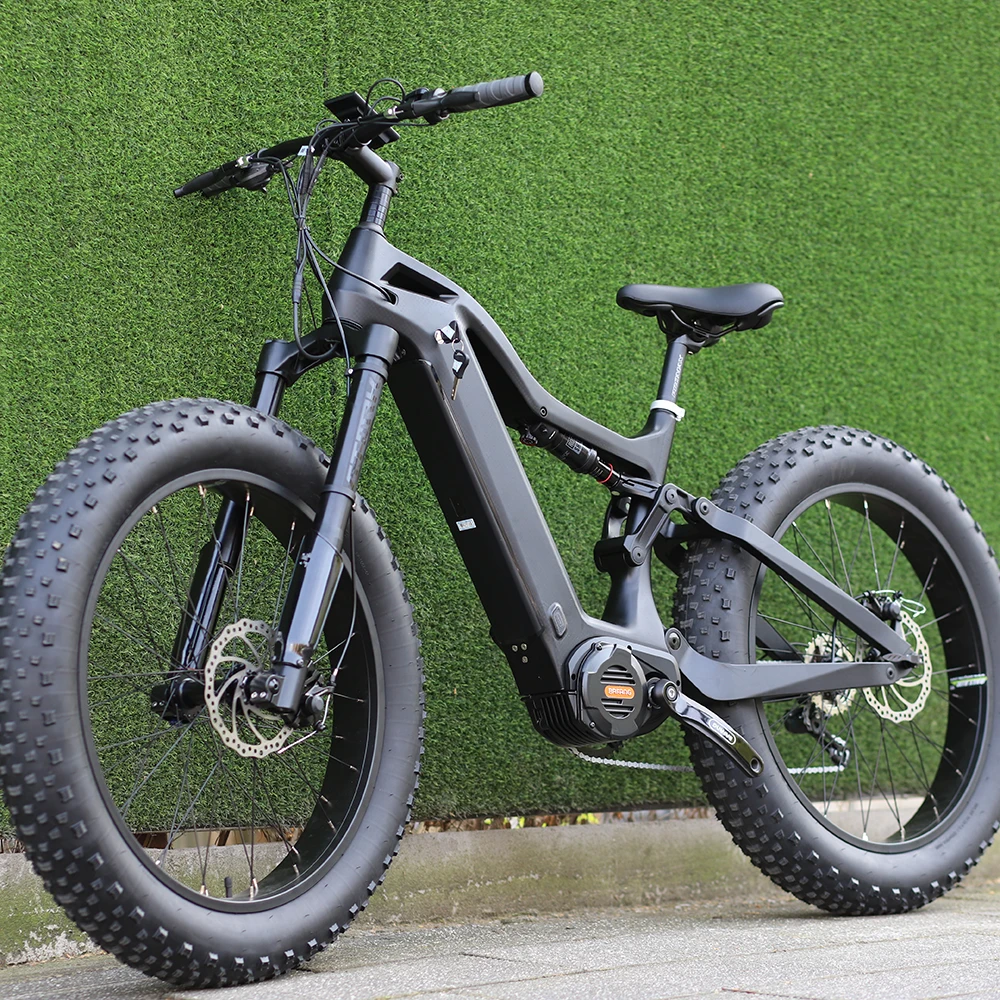 Bafang Inch mountain bicycle for men electric mid drive ebike carbon fiber electric bicycle