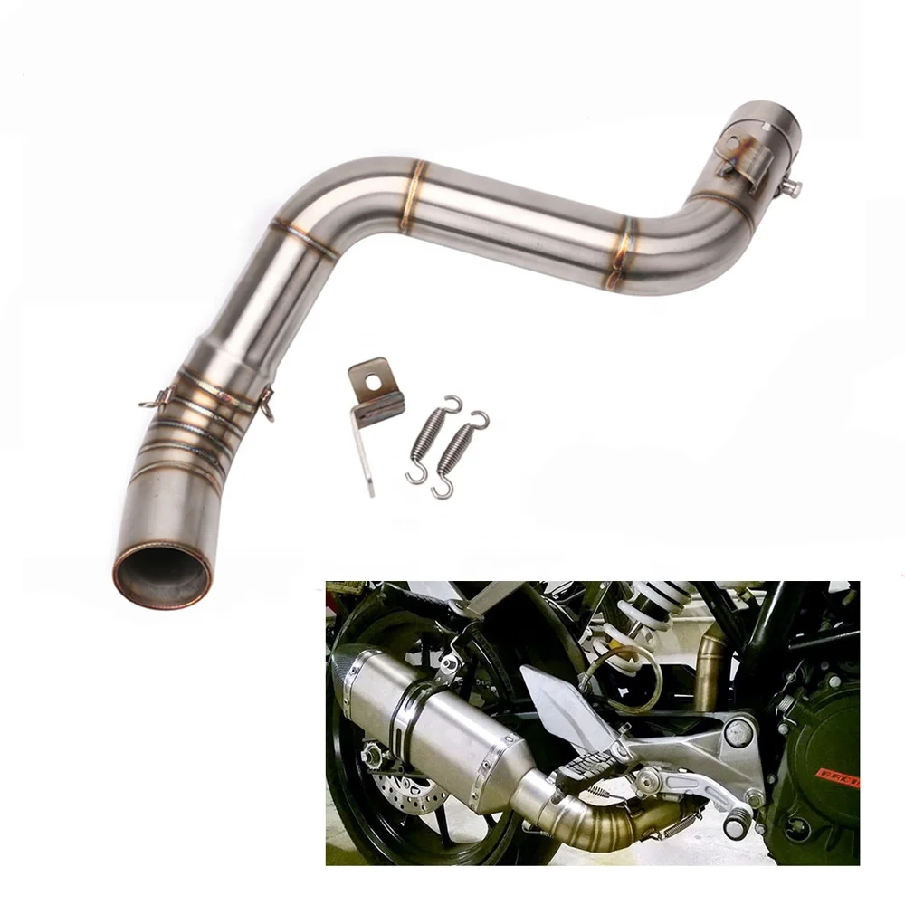 

STLF Motor Motorcycle Exhaust System KTcat Duke 200 42/44mm Motorcycle Exhaust Middle Pipe
