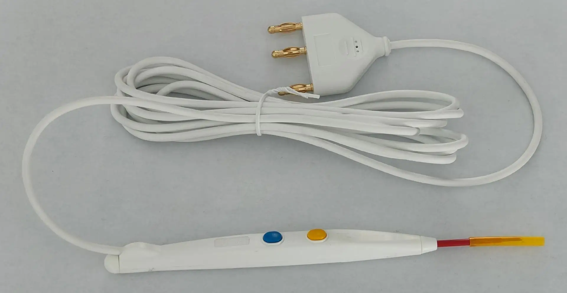 Tungsten alloy retractable suction unipolar electric knife pen disposable high frequency surgical electrode assembly