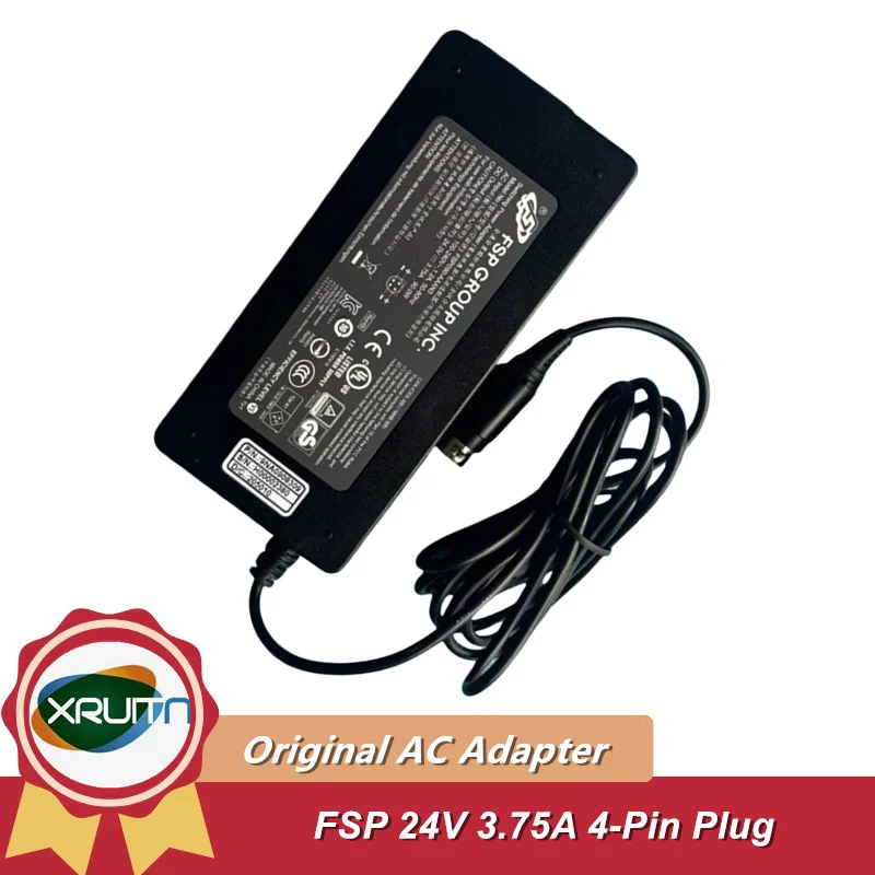 

Genuine FSP FSP090-AAAN3 90W 24V 3.75A 4 PIN AC Switching Adapter For FSP090-AAAN2 FSP090-DMAB2 Laptop Power Supply Charger