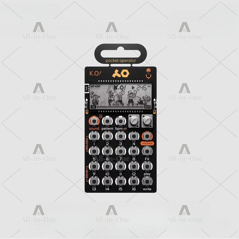 For Teenage Engineering Pocket Synthesizer PO-33 K. O! Handy Sampler Sequencer