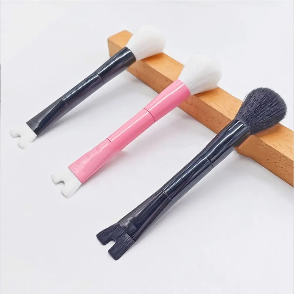 แต่งหน้าเริ่มต้น U-Shaped Nose Contour แปรงนวัตกรรมพลาสติกซีเมนต์ Dual-End แปรงเครื่องมือ 2-in-1 แปรงแต่งหน้า