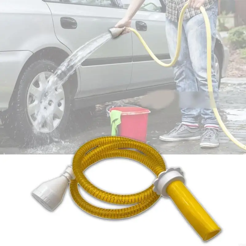  Space Saving Shower Hose Bendable ABS Tubing Universal Shower Fixtures Compatibility For Small Bathrooms
