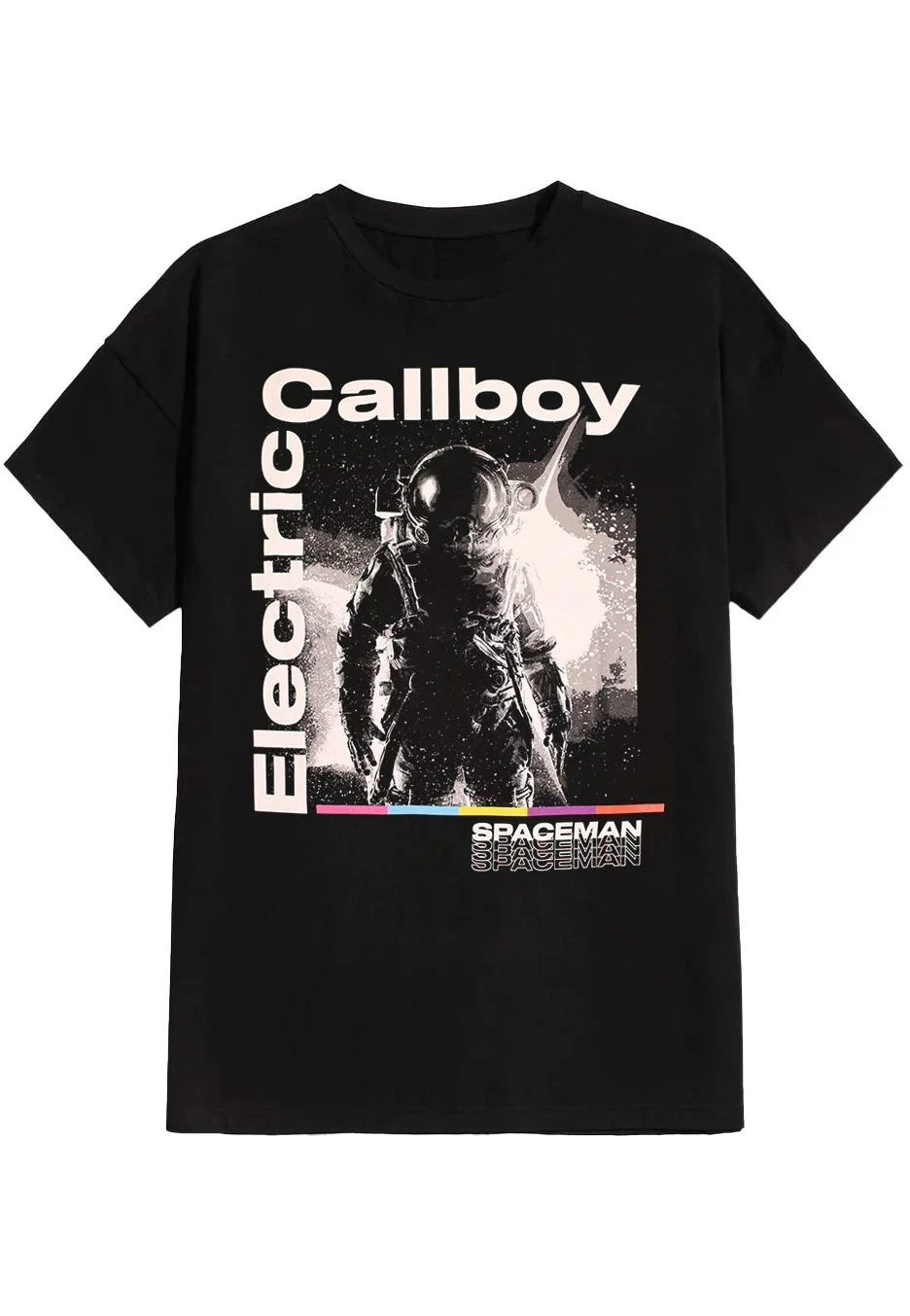 

Electric Callboy Spacemen Cover Band Graphic Printing Summer Luxury Brand Cotton Men's and Women's T-Shirts Short Sleeves