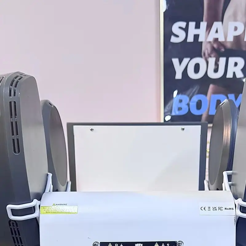 

Аппарат MYOslim Sculpt 15 Тесла 6500 Вт для сжигания жира, стимуляции мышц и коррекции фигуры с RF-терапией и 15 электромагнитными насадками