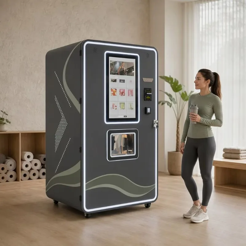 Customizable Protein Shake Vending Machine for Health Clubs and Wellnes Centers with Independent Mixing System
