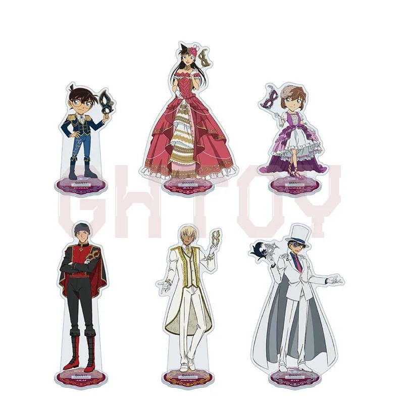 

Бал-маскарад Детектив Конан Акриловая подставка Аниме Периферийные устройства Настольный дисплей Коллекция украшений Подарок на день рождения для девочек и мальчиков