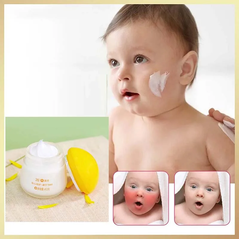 40g Safety Baby Kid Skin Care Infant Toddler Anti Dry Face Cream Moisturizing Body Milk Multi-effect Moist Hydrating Body Lotion