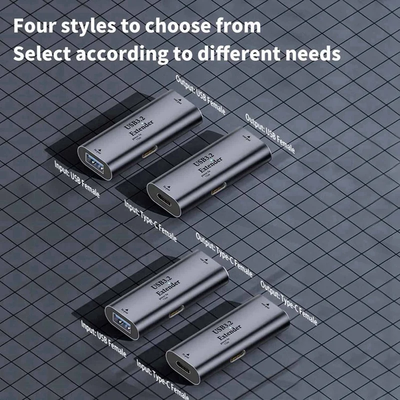 USB A To USB C Adapter, USB A 3.2 To USB C Adapter, 15W Power USB C Female To USB A Female Converter For Laptop, Camera