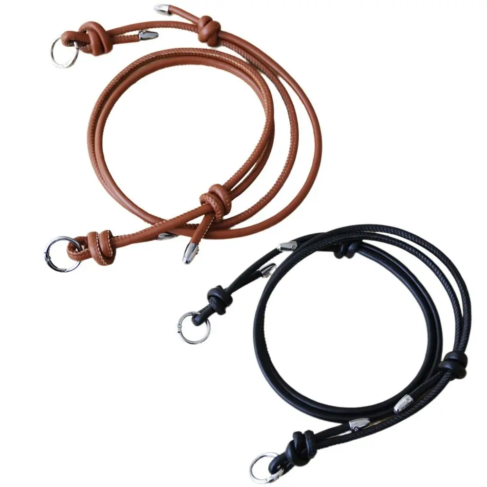 PU Leather Replacement Shoulder Strap Solid Color Single Shoulder Design Crossbody Bag Strap Adjustable Length DIY Accessories