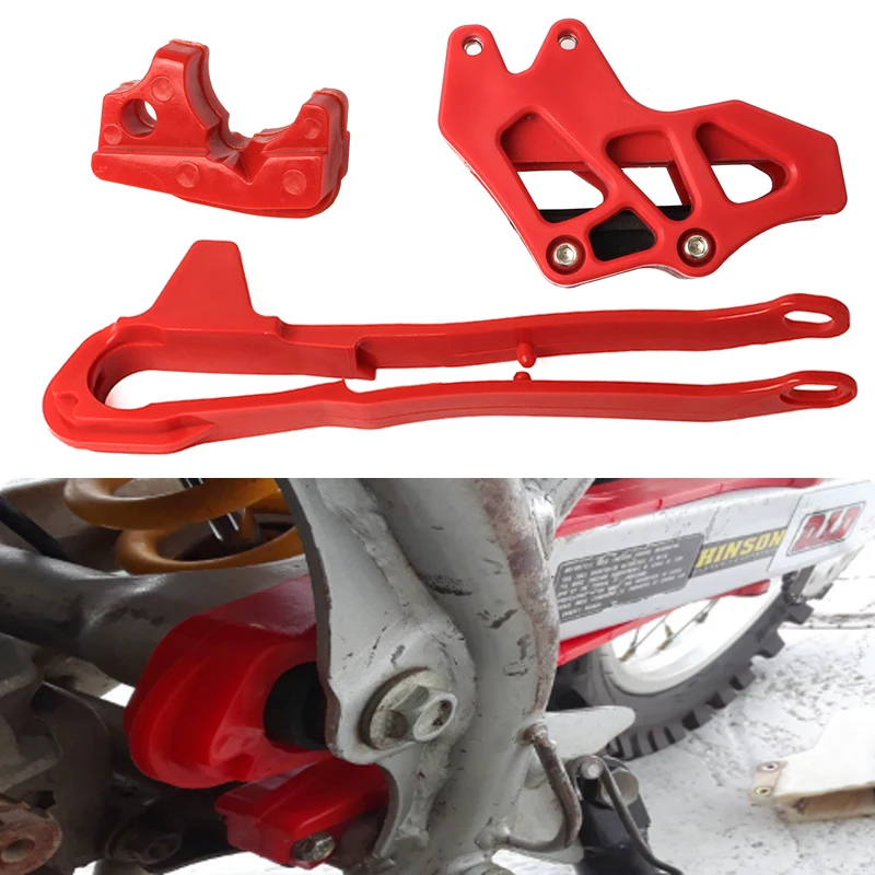 

Мотоциклетная пластиковая цепь, клей, звездочка, слайдер, направляющая маятника для Honda CRF150F CRF230F CRF250F CRF250L CRF300L 2003-2019