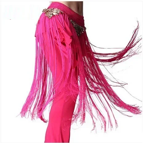 Belly Dance เครื่องแต่งกายอาวุโสเหรียญทองพู่ Belly Dance เข็มขัดผู้หญิง Belly Dance เครื่องแต่งกายผ้าพันคอสะโพก