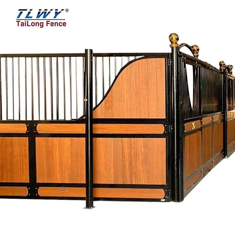 

Стабильная лошадь на открытом воздухе с крышей Сверхмощная стабильная лошадь на крыше Стальная сборная штабелировка