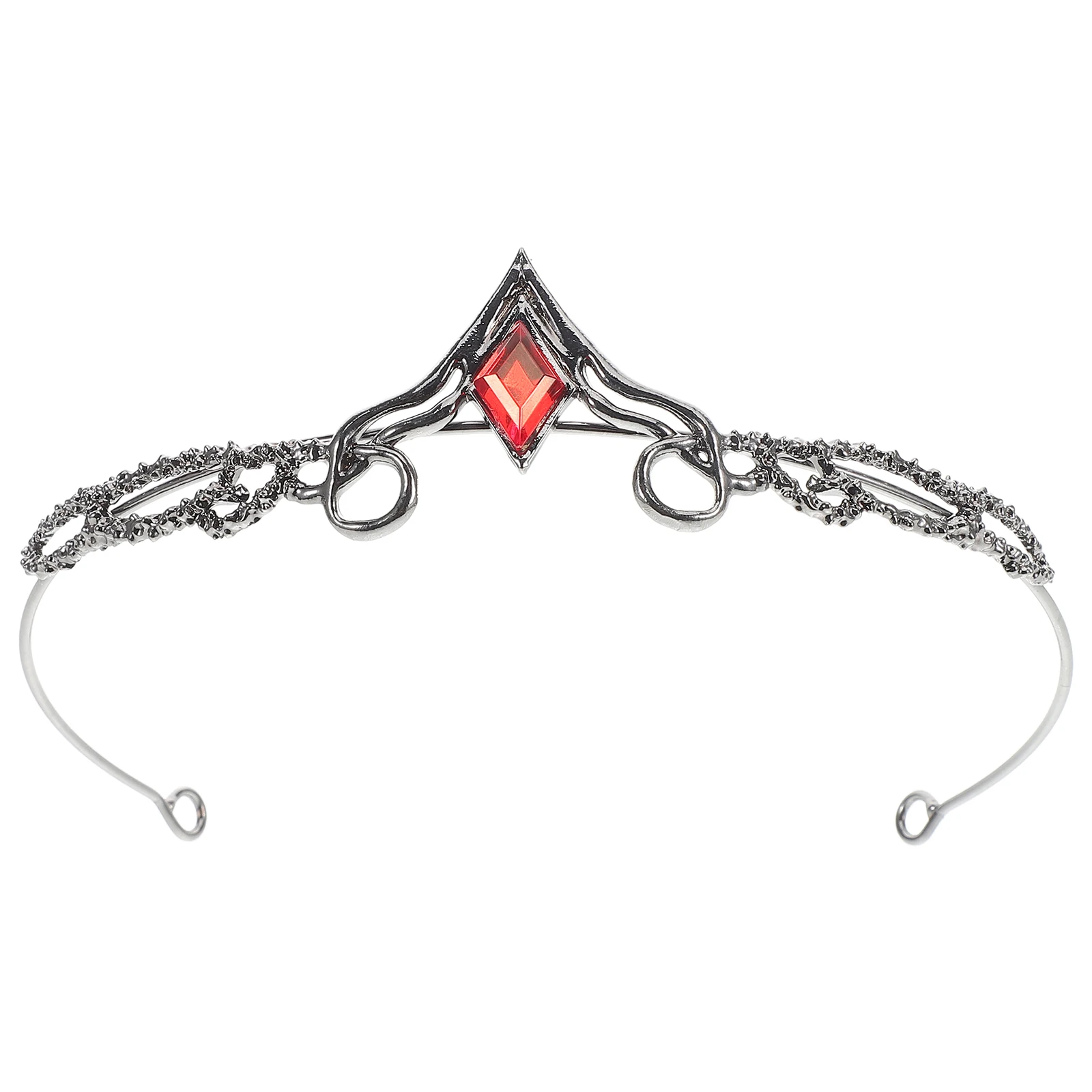 

Crown-design Headband for Women Glitter Crowns Hoops Accessories Shiny Zinc Alloy Sparkling Party Hair Accessories Goth Themed