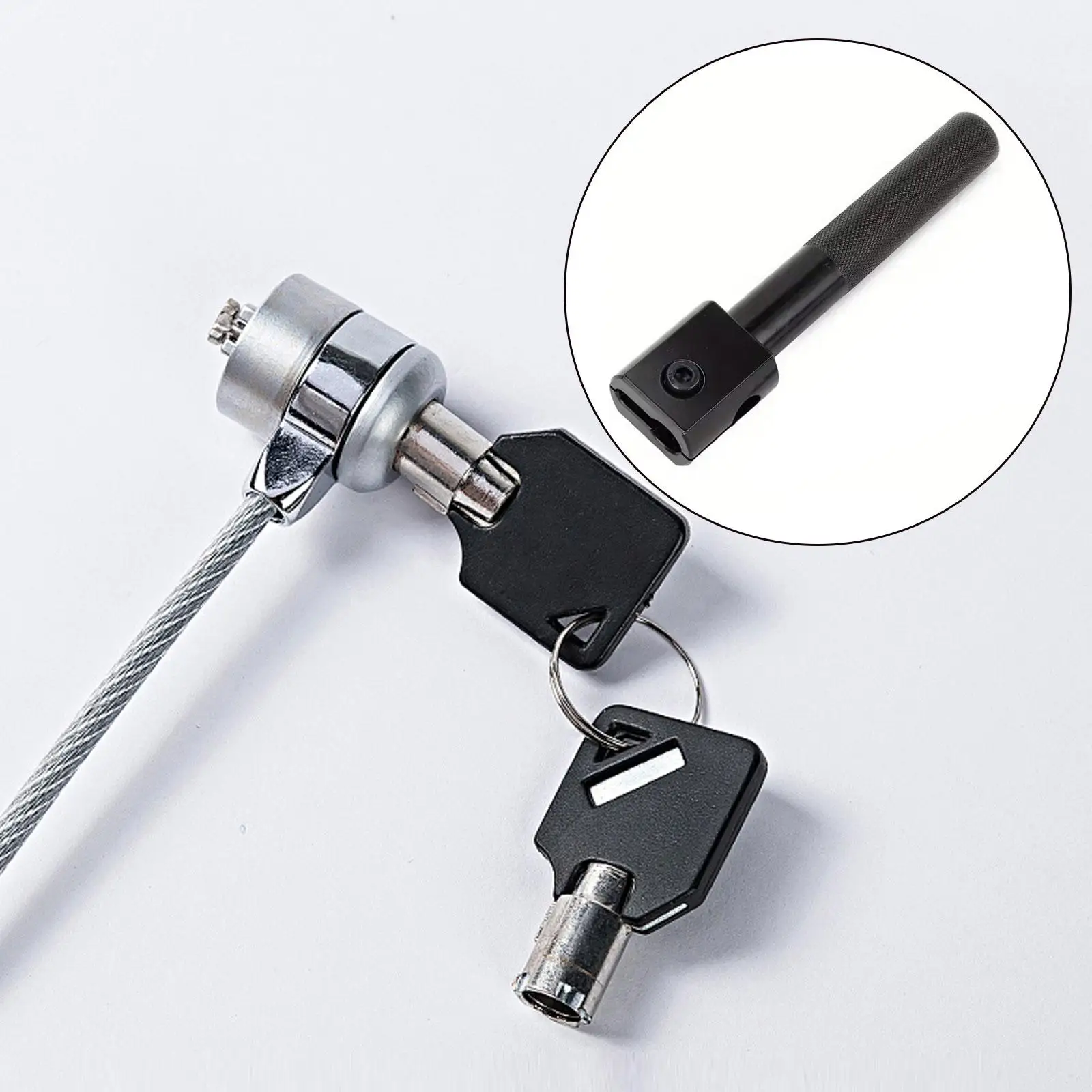 

Locksmith Repair Tools with Wrench, Ab Double End Door Lock Cylinder Puller Tool