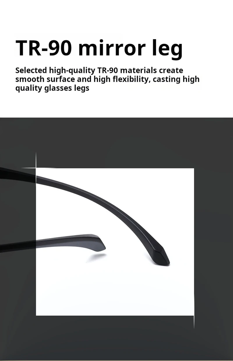 Progressive Multifocal Reading Glasses Men Women Half Frame Business Photochromic Glasses Anti-blue Light Eyeglasses