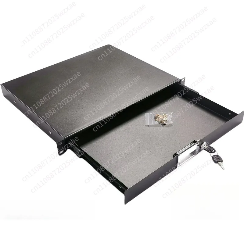 2U iron drawer built-in cotton 19 inch standard 16U cabinet drawer air case accessories