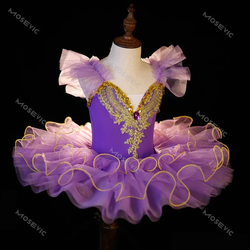 Kinder Kleinkind Ballerina Ballett Tutu Tanz kleid Kinder Schwan See Tanz Kostüme Kleidung Teen Mädchen Ballsaal Ballett Outfits