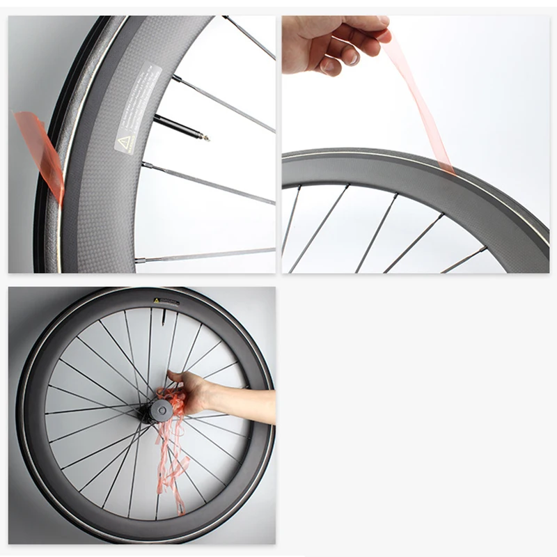 

Practical Useful Tire bicycle tape For MTB Carbon Double-sided For Fixed Gear Road Rubber Seal Soft Tool Tubular