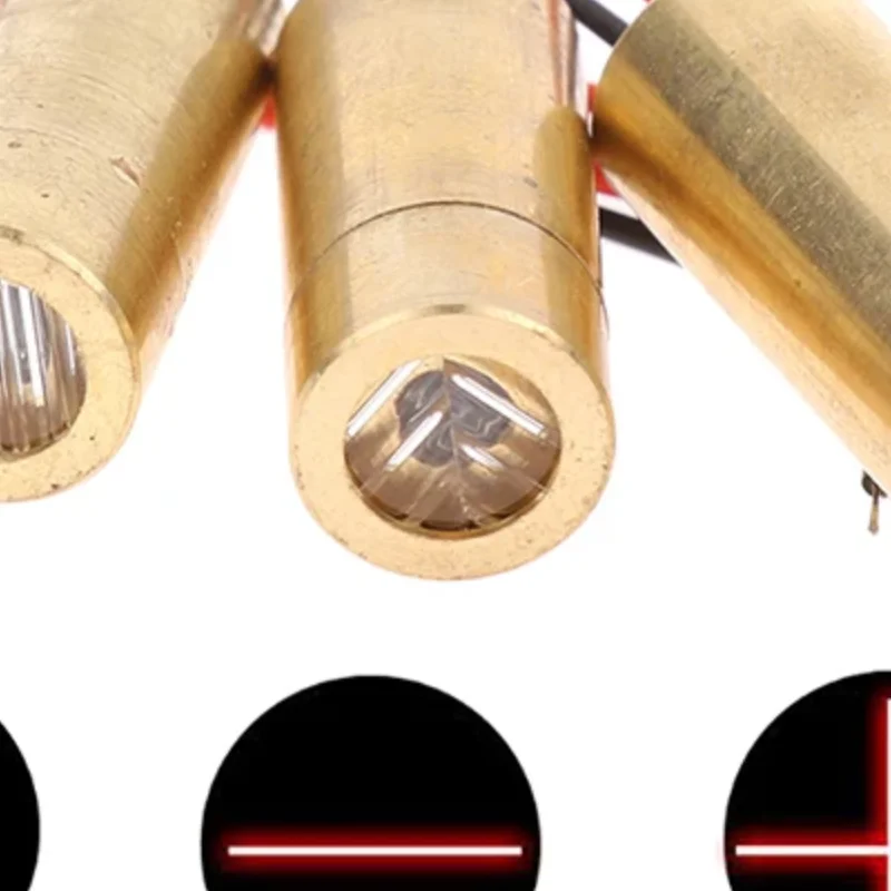 Copper Laser head 650nm 9mm 3V 50mW Laser Cross Diode Module Red Laser