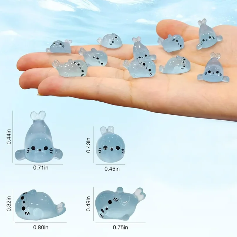10/20 pezzi mini figurine sigi - Resin Art Beach recensione e prezzo