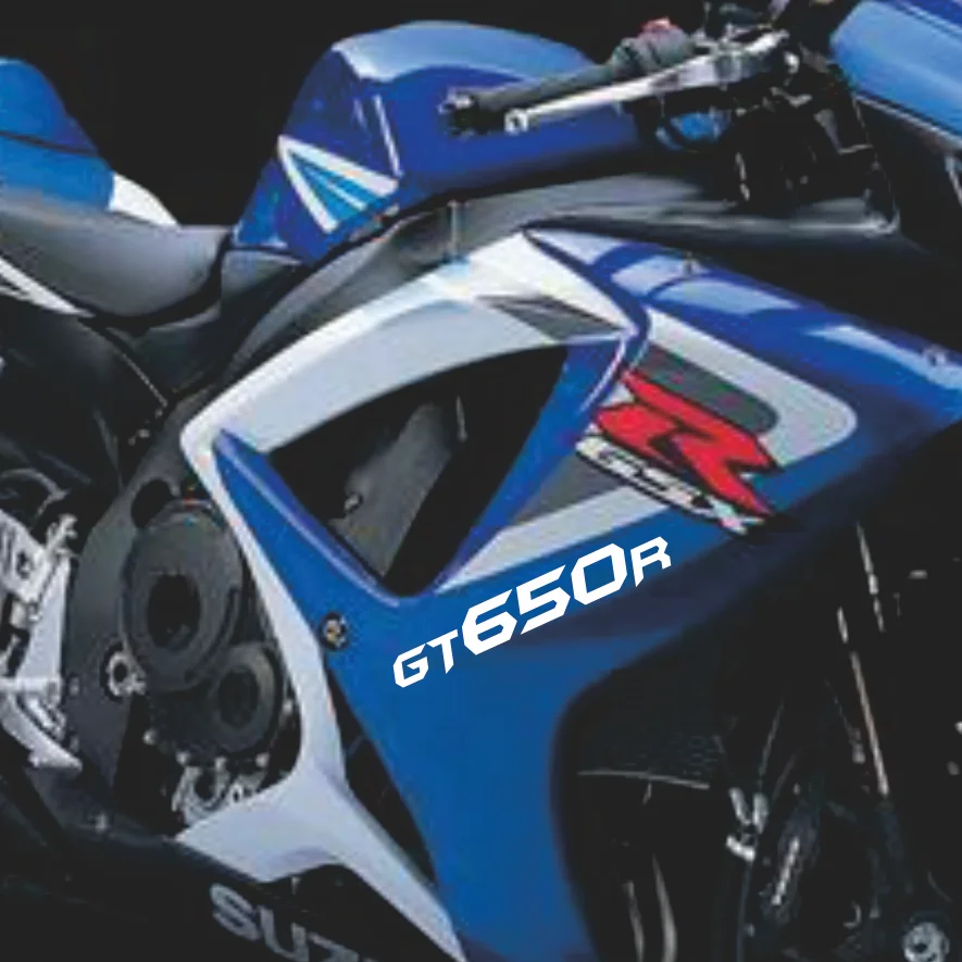 8Inch Reflective Sticker Decal Motorcycle Car Sticker Wheels Fairing Helmet Sticker Decal For SUZUKI hyosung GT650R GT 650R