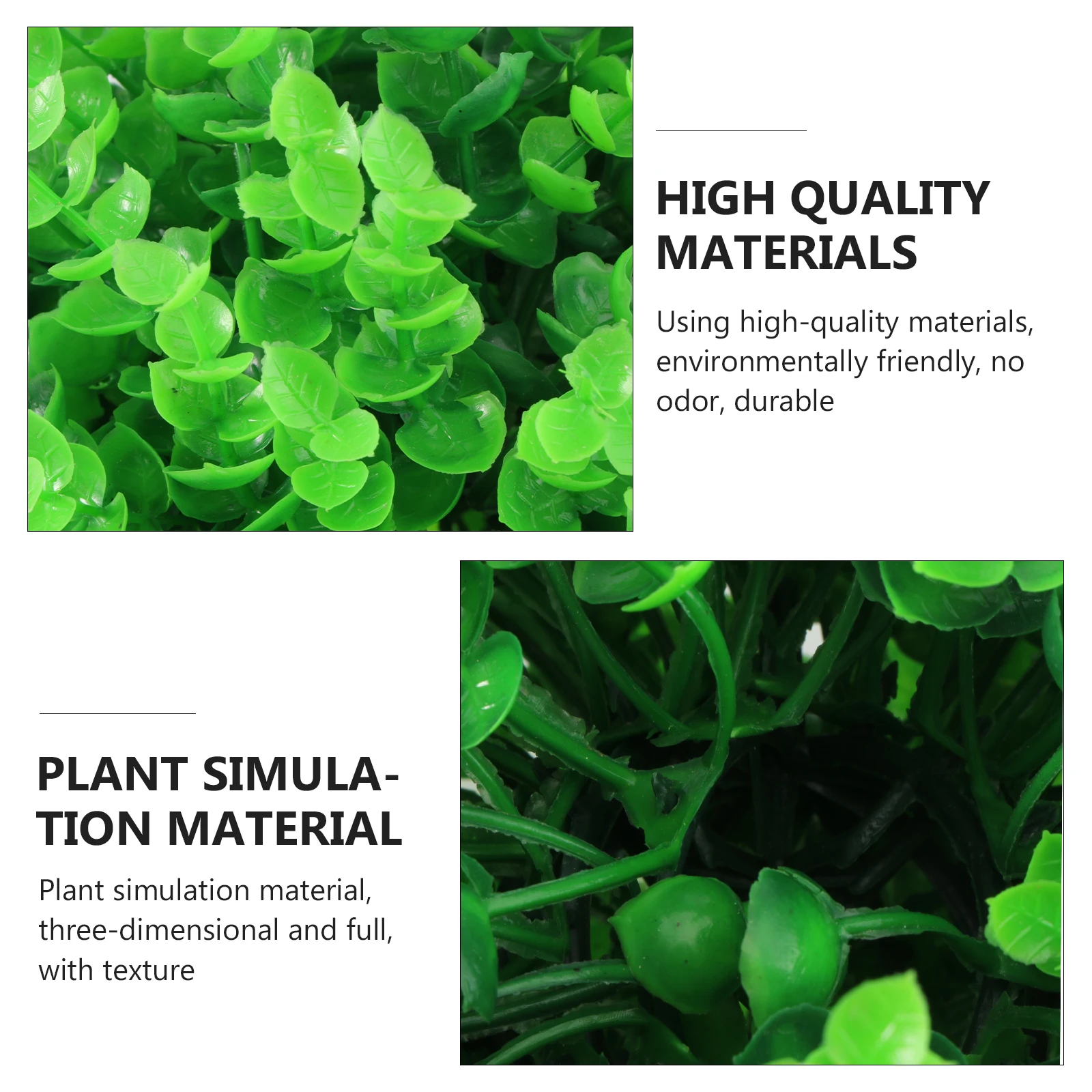 

1Pcs Artificial Grass Ball Green Plastic Fake Plant Adornment for Wedding Scene Home Birthday Party Grass Ball